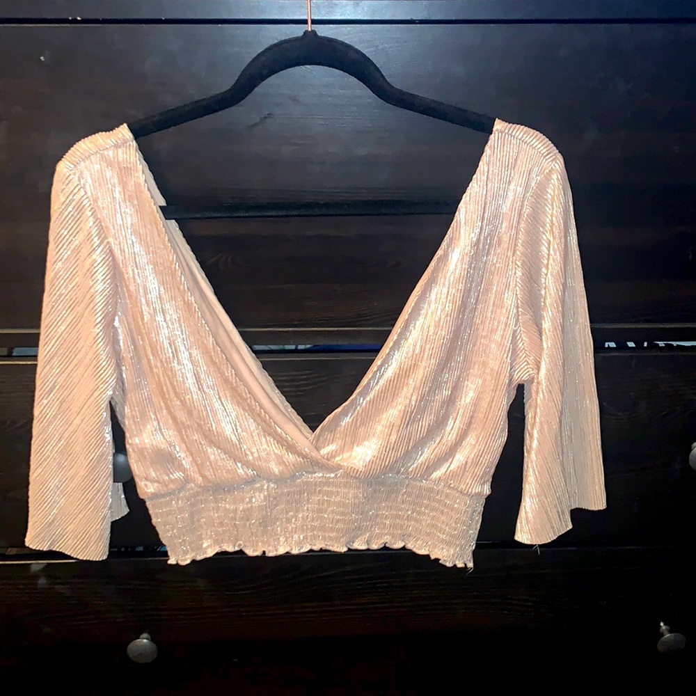 Forever 21 gold top